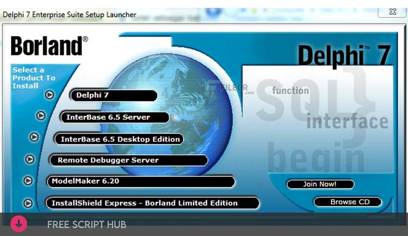 Borland Delphi 7 Science Edition 2020 Download  {Crack + Patch}