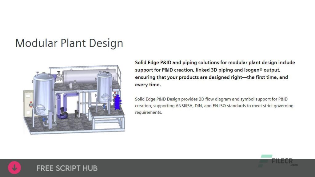 Solid Edge Modular Plant Design 2019 Full Version Download  {Crack + Patch}