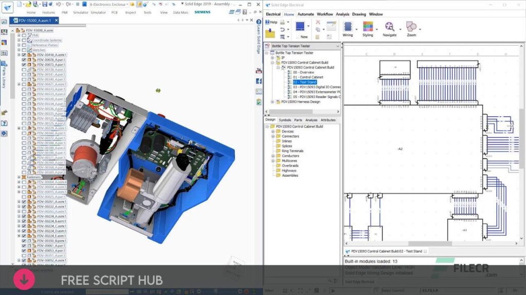 Siemens Solid Edge Electrical 2019 Full Version Free Download  {Crack + Patch}