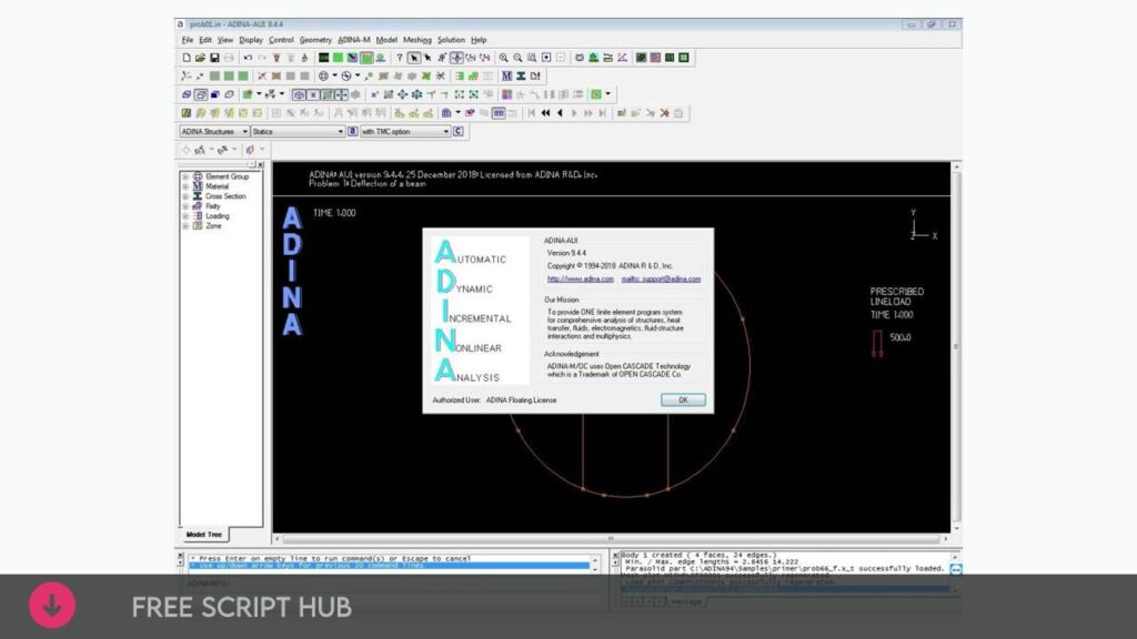 ADINA System 9.7.2 Free Download  {Crack + Patch}