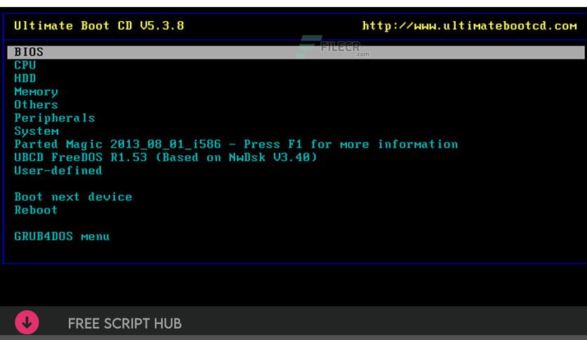 Ultimate Boot CD 5.3.9 Free Download  {Crack + Patch}