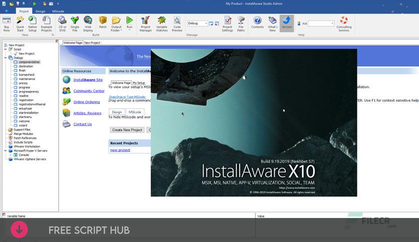 InstallAware Studio Admin X13 v3.9.2021  {Crack + Patch}