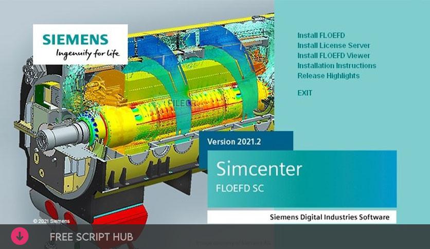 FloEFD 2021.2.1 v5446 for Simcenter3D  {Crack + Patch}