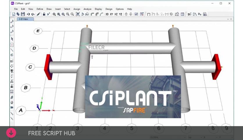 CSI CSiPlant 8.1.0 build 1298 Full Version Free Download  {Crack + Patch}