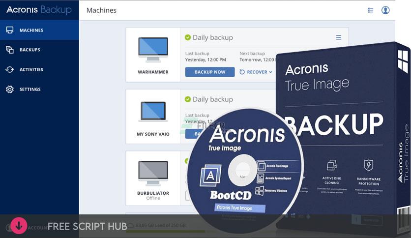 Acronis AIO BootCD 2021 v26.1.1 Download  {Crack + Patch}