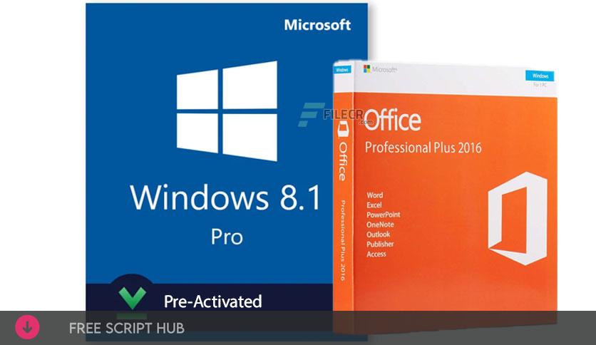 Windows 8.1 Pro With Office 2016 Download (Latest 2024)   {Crack + Patch}