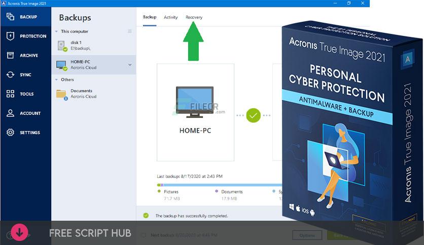 Acronis True Image 2021 Build 39287 Free Download  {Crack + Patch}