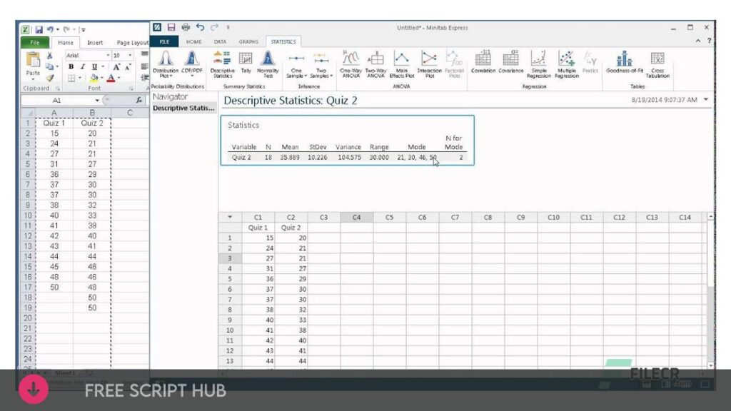 Minitab Express 1.5.2 Full Version Free Download