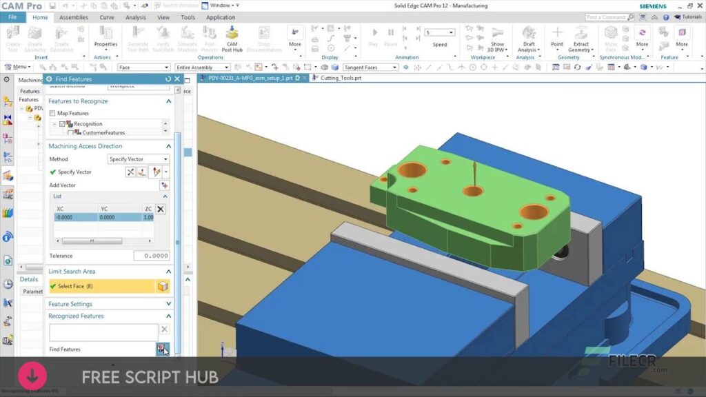 Siemens Solid Edge CAM Pro 2019 Build 12.0.2  {Crack + Patch}