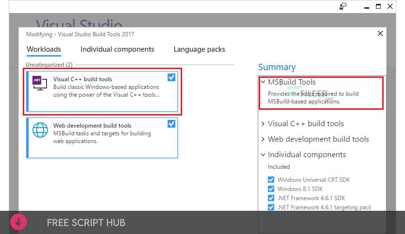 Microsoft Visual Studio 2017 Build Tools v15.9.51 Download  {Crack + Patch}