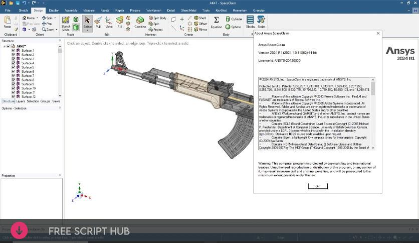 ANSYS SpaceClaim 2024 R1 Free Download  {Crack + Patch}