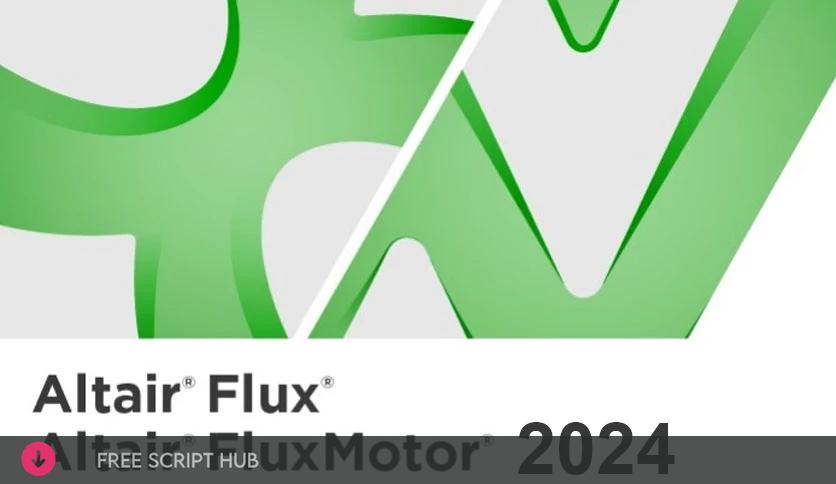 Altair Flux & FluxMotor 2024.1 Free Download  - For Windows