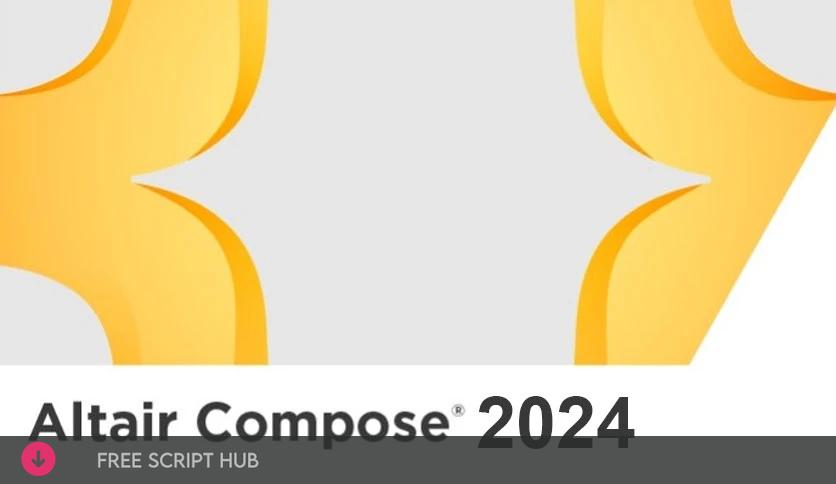 Altair Compose 2024.1 Free Download  - For Windows