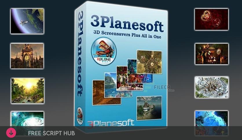 3Planesoft 3D Screensavers AIO 138 (10.2023)  - For Windows