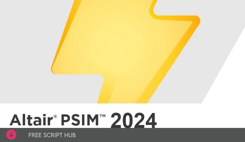 Altair PSIM 2024.0 Free Download  - For Windows