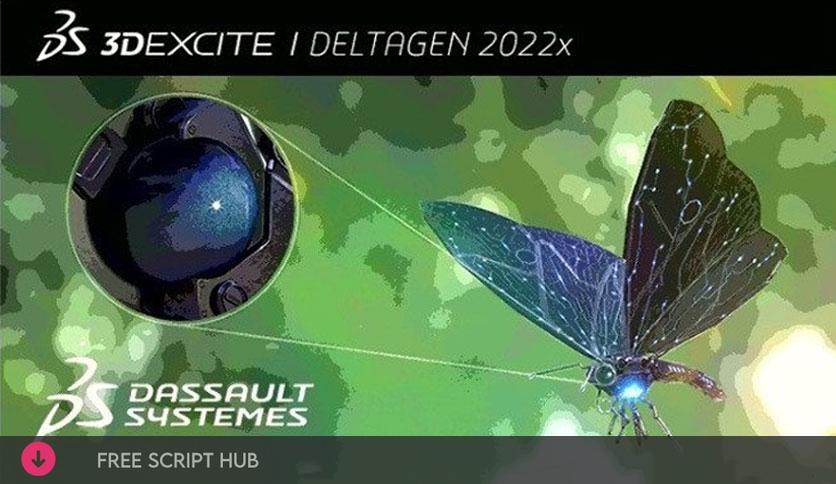 DS 3DEXCITE DELTAGEN 2022x Free Download  - For Windows