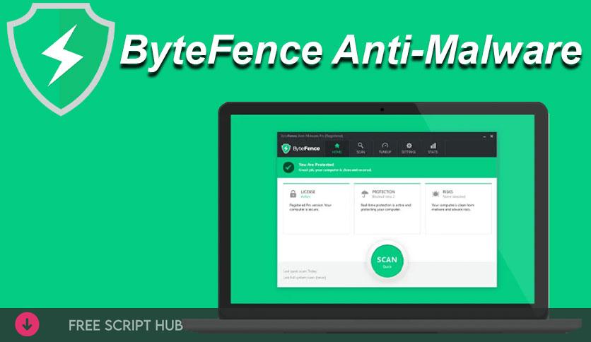 ByteFence Anti-Malware Pro 3.19.0.0 Free Download  - For Windows