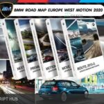 BMW Road Map Europe West Motion 2020