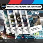 BMW Road Map Europe East MOTION 2020