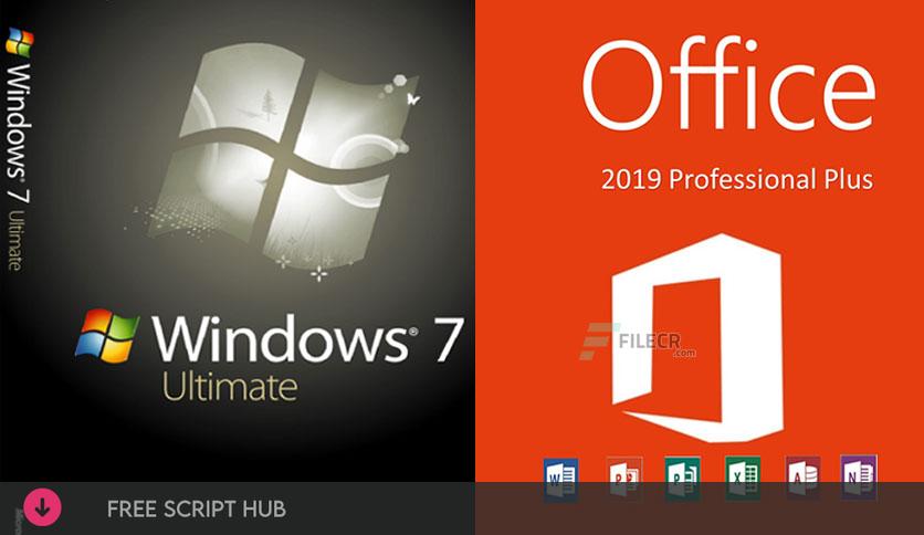 Windows 7 SP1 with Office 2019 Download (Latest 2024)   - For Windows