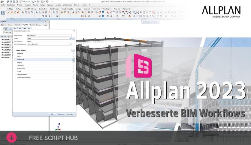 Nemetschek Allplan 2024.1.2 Full Version Download  - For Windows