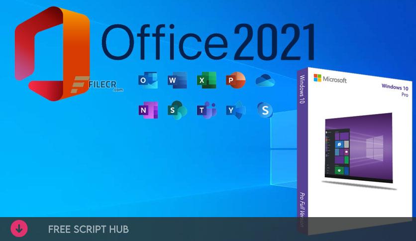 Windows 10 Professional  2024 with Office 2021 Pre-Activated  - For Windows