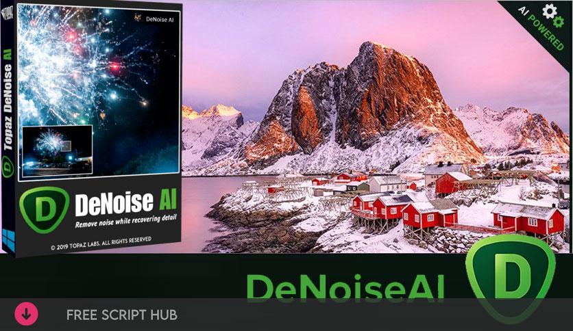 Topaz DeNoise AI 3.7.2 Free Download  - For Windows