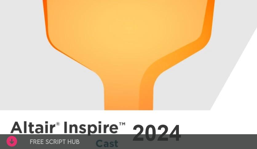 Altair Inspire Cast 2024.1 Free Download  - For Windows