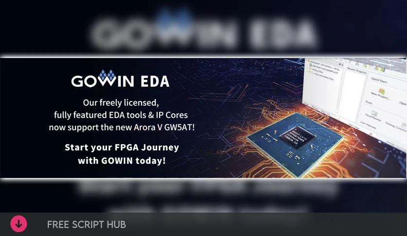 Gowin EDA (FPGA Designer) Download (Latest 2024)  - For Windows