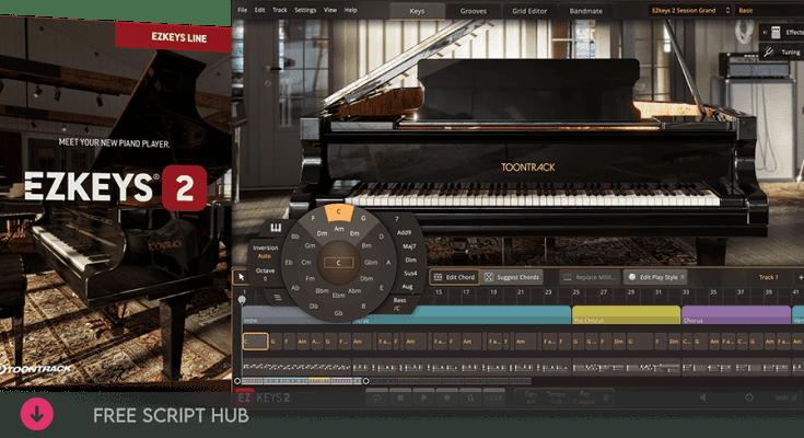 Free Download: Toontrack – EZkeys 2.1.1 Update STANDALONE, VSTi3, AAX x64 [Windows]