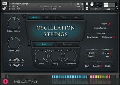 Free Download: Osterhouse Sounds – Oscillation Strings 1.1.0 (KONTAKT) [Windows]