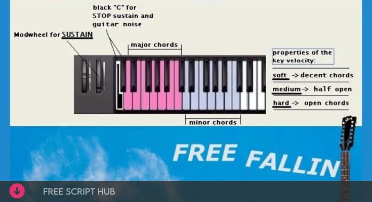 Free Download: Past to Future Reverbs – Free Fallin Guitar Ensemble Strummer (Part 2) (KONTAKT) [Windows]