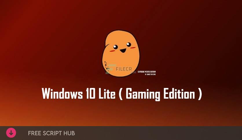 Windows 10 LITE Gaming Edition Download (Latest 2024)   {Crack + Patch}