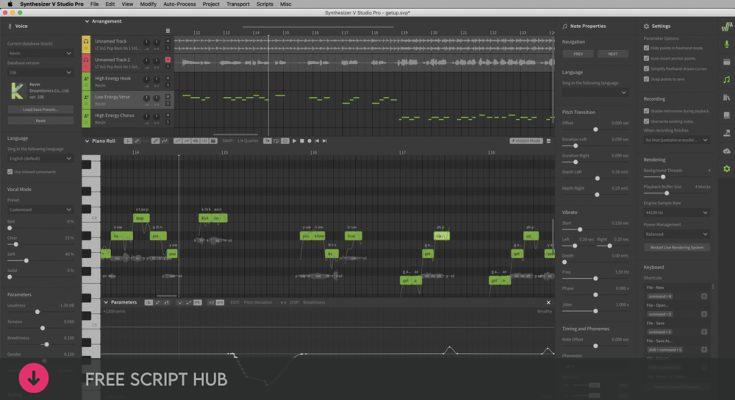 Free Download: Dreamtonics – Synthesizer V Studio Pro 1.9.0 x64 [Windows]