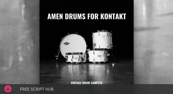 Free Download: Vintage Drum Samples – Amen Drums (KONTAKT) [Windows]