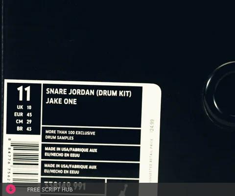 Free Download: Jake One – Snare Jordan Vol. 1 (AIF, WAV) [Windows]