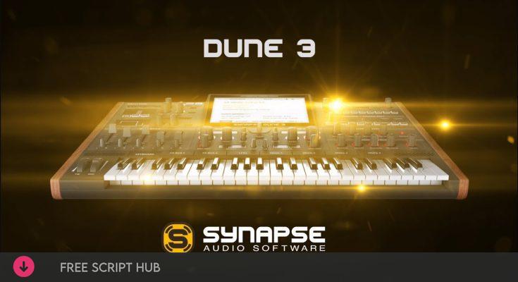 Free Download: Synapse Audio – DUNE 3 v3.6.2 VSTi, VST3i, AAX x64 [Windows]