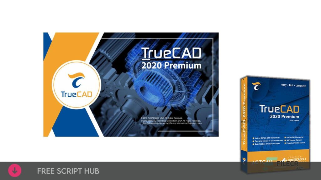 TrueCAD Premium 2020 v9.1.438.0 Free Download  {Crack + Patch}