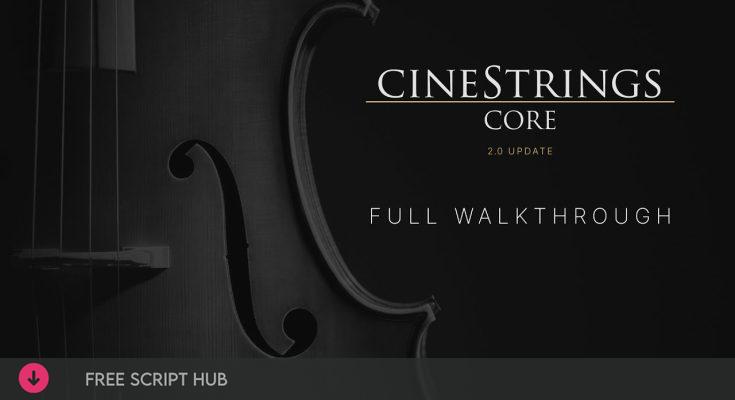 Free Download: Cinesamples – CineStrings Core 2.0.1 Update (KONTAKT) [Windows]