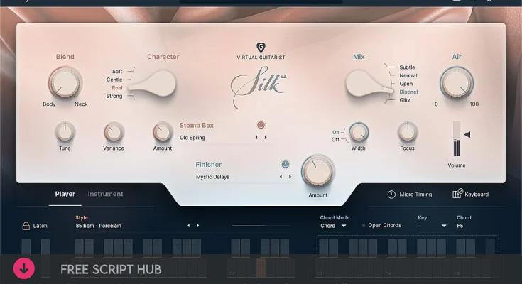 Free Download: UJAM – Virtual Guitarist Silk 2 v2.4.0 VSTi, VSTi3, AAX x64 [Windows]