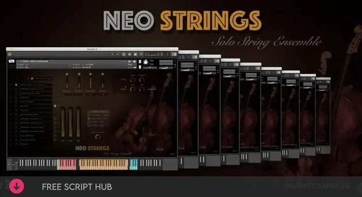 Free Download: Insanity Samples – Neo Strings Solo String Ensemble 4.0.3 (KONTAKT) [Windows]