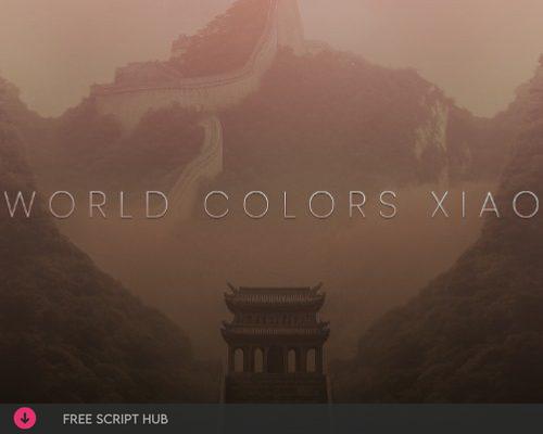 Free Download: Evolution Series – World Colors Xiao (KONTAKT) [Windows]