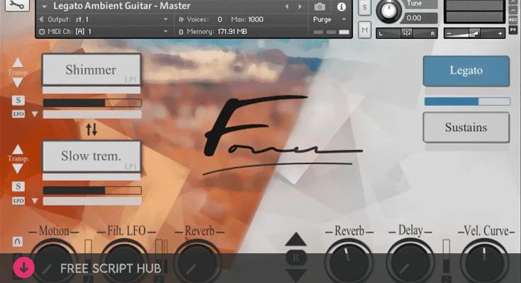 Free Download: David Forner – El Dorado Legato Ambient Guitar (KONTAKT) [Windows]