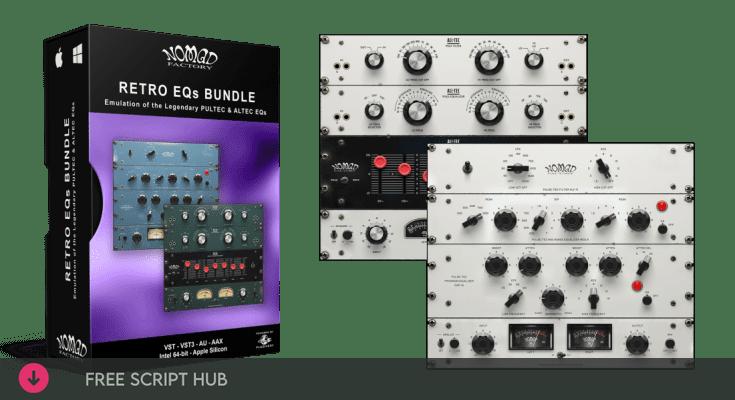 Free Download: Nomad Factory – Retro EQs Bundle v2.1.0 VST, VST3, AAX x64 [Windows]