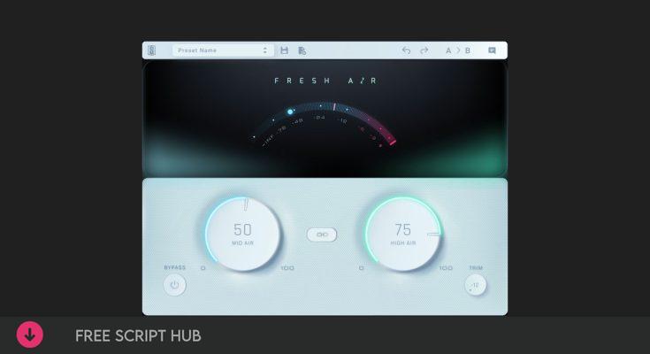 Free Download: Slate Digital – Fresh Air v1.0.9 VST, VST3, AAX x64 [Windows]