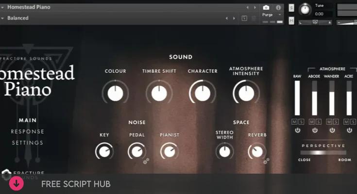 Free Download: Fracture Sounds – Homestead Piano 1.0.1 (KONTAKT) [Windows]