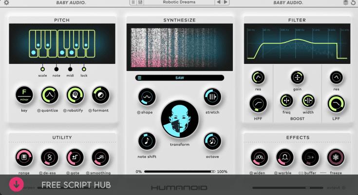 Free Download: BABY Audio – Humanoid v1.0.0 VST, VST3, AAX, AU WIN.OSX x86 x64 [Windows]