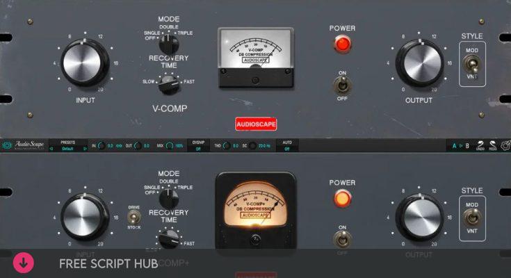 Free Download: AudioScapeKiive Audio – V-Comp v1.0.3 VST3, AU, AAX WIN.OSX [Windows]