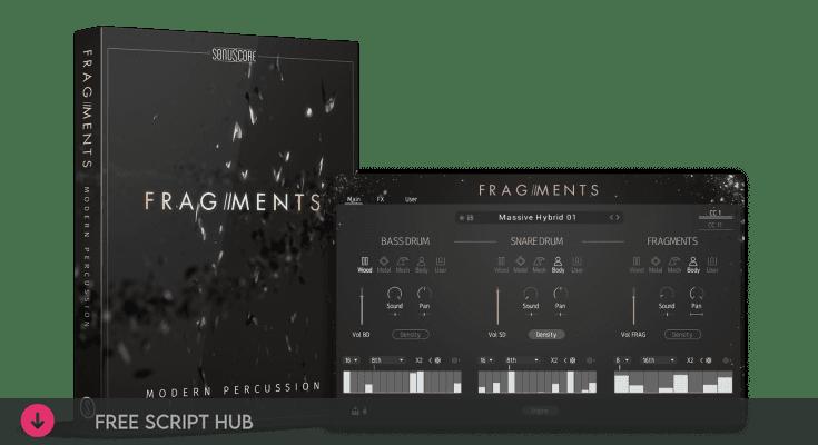 Free Download: Sonuscore – FRAGMENTS – modern percussion (KONTAKT) [Windows]