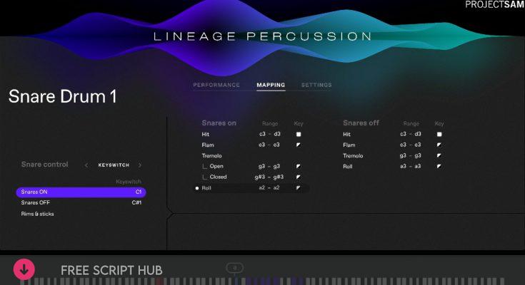 Free Download: ProjectSAM – Lineage Percussion v1.2 (KONTAKT) [Windows]